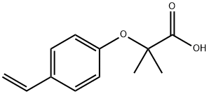 2-(4-Ethenylphenoxy)-2-methyl-propanoic Acid