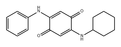 2-(cyclohexylamino)-5-(phenylamino)cyclohexa-2,5-diene-1,4-dione